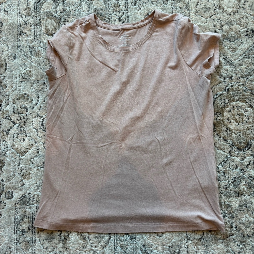 Banana Republic Light Brown Short Sleeve Tee